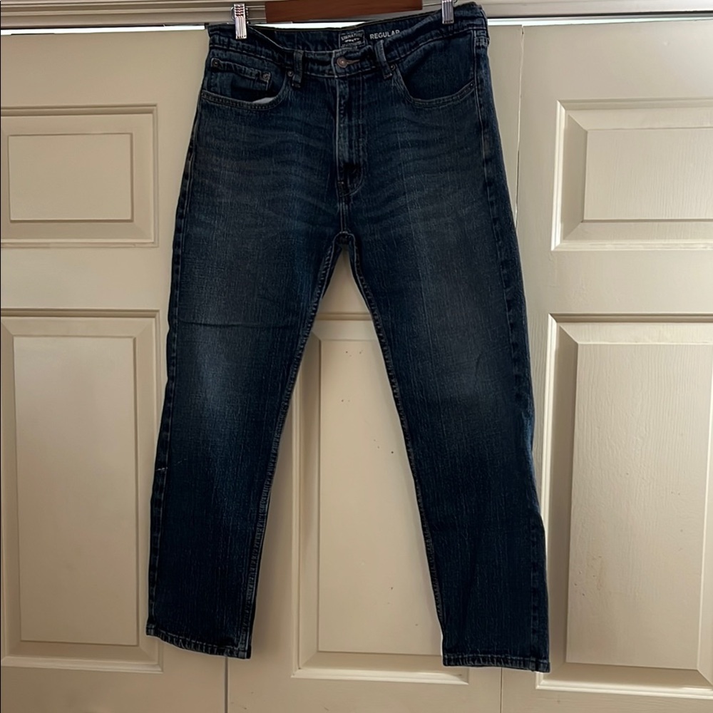 Levi's Signature Gold Men's Medium Wash Straight-Leg Jeans 34/30 Very Good